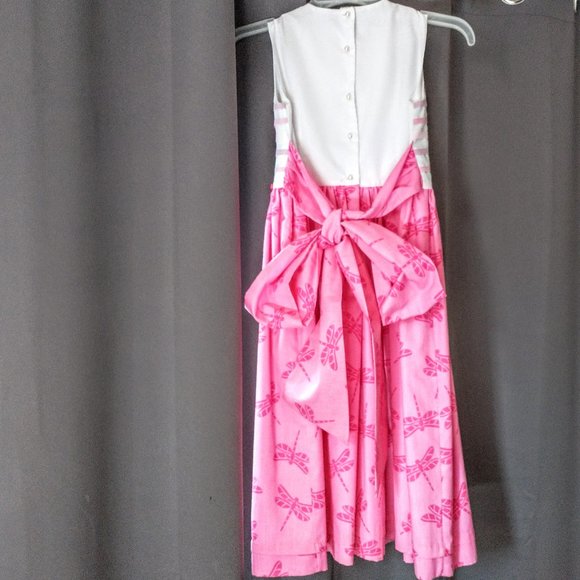 Butterfly Long Dress Flower Girls Size 10 NWOT - Picture 4 of 6